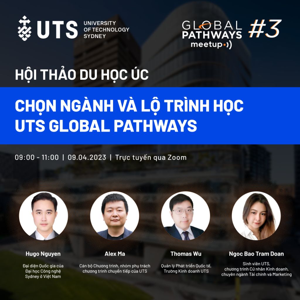 Chọn ngành và lộ trình học UTS Global Pathways