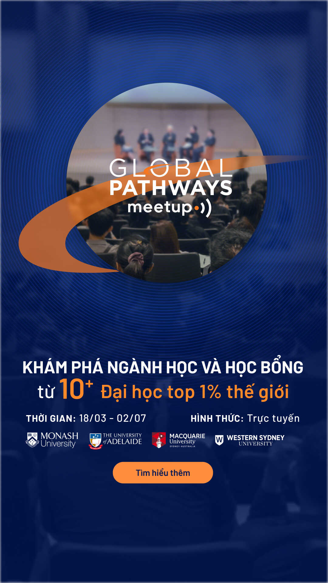 Banner sự kiện Global Pathways Meetup